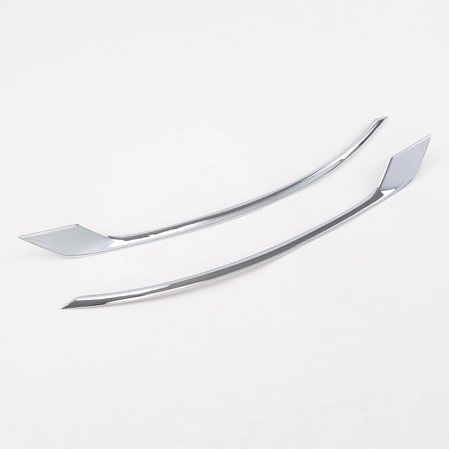 ABS Chrome Rear Fog Light Tail Lamp Lid Cover Trim for Volvo XC60 (2018-2023) 2 x
