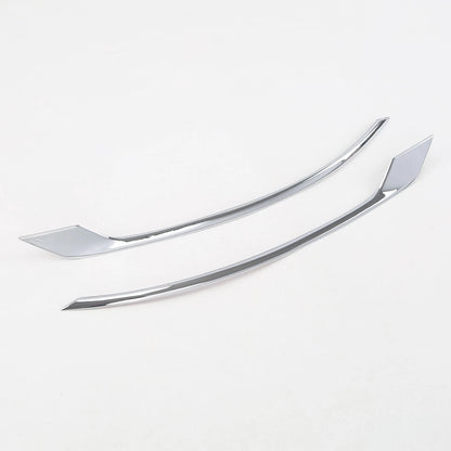 ABS Chrome Rear Fog Light Tail Lamp Lid Cover Trim for Volvo XC60 (2018-2023) 2 x