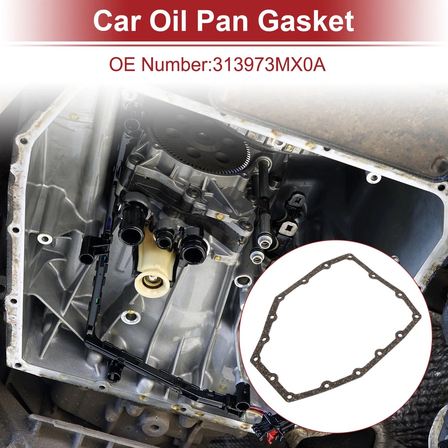Oil Pan Gasket for Nissan Versa (2012-2017) 1 Pc