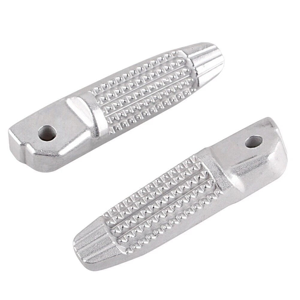 Rear Motor Silver Footrests Pegs for BMW K1300S K1300R K1200S (2003-2013)