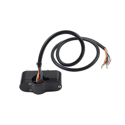 Handlebar Control Switches w/ Wiring Harness for Harley Dyna Sportster (2006-2023)