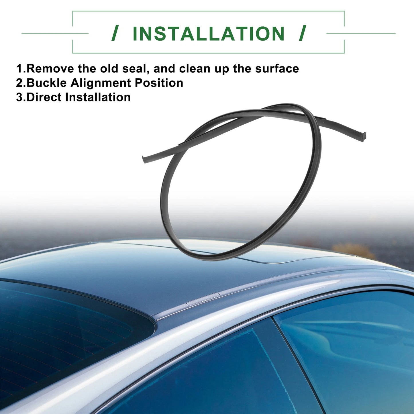 Left Side Roof Sealing Strip for Toyota Corolla (2014-2019)