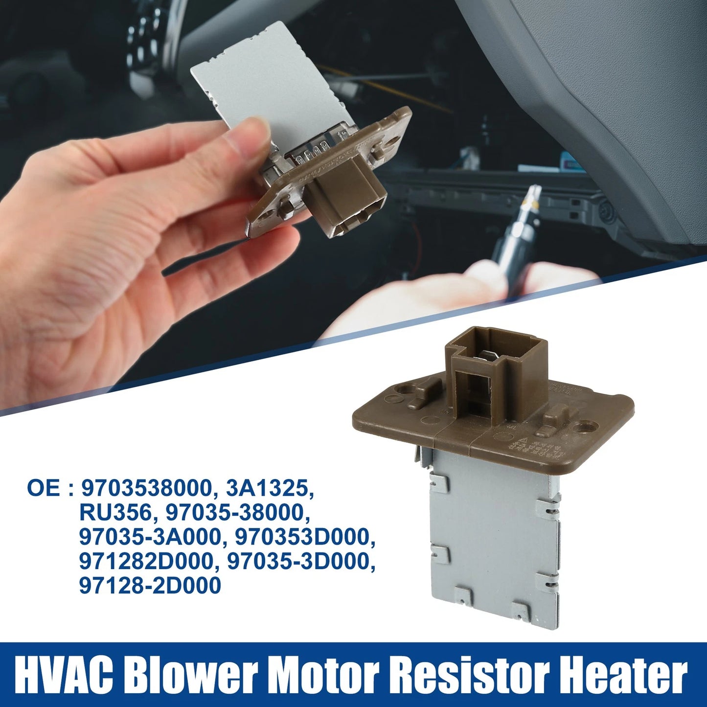 HVAC Blower Motor Resistor for Hyundai Sonata (1999-2005)