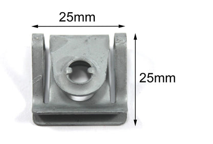 Dzus Fairing Bolt Posi Bail 6/12-Piece Stud Kit for Honda VFR750 (1986–1997)