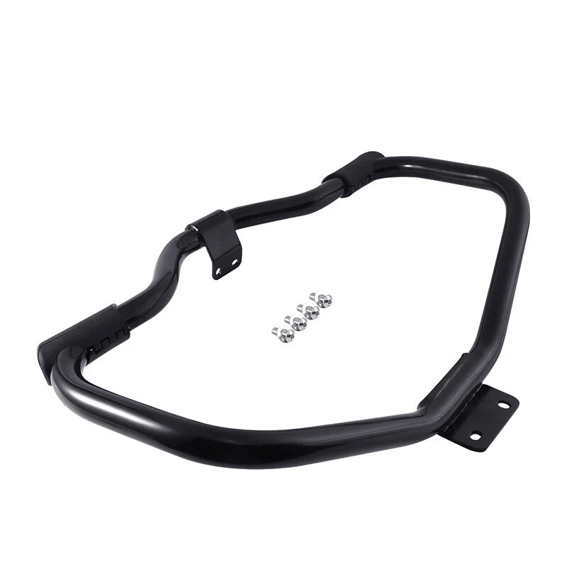 Chrome/Black Engine Guard Crash Bar for Harley Sportster (2004 - 2022)