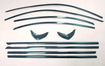 Steel Window Side Molding Cover Trim for BMW 3 Series G20 (2019-2024)