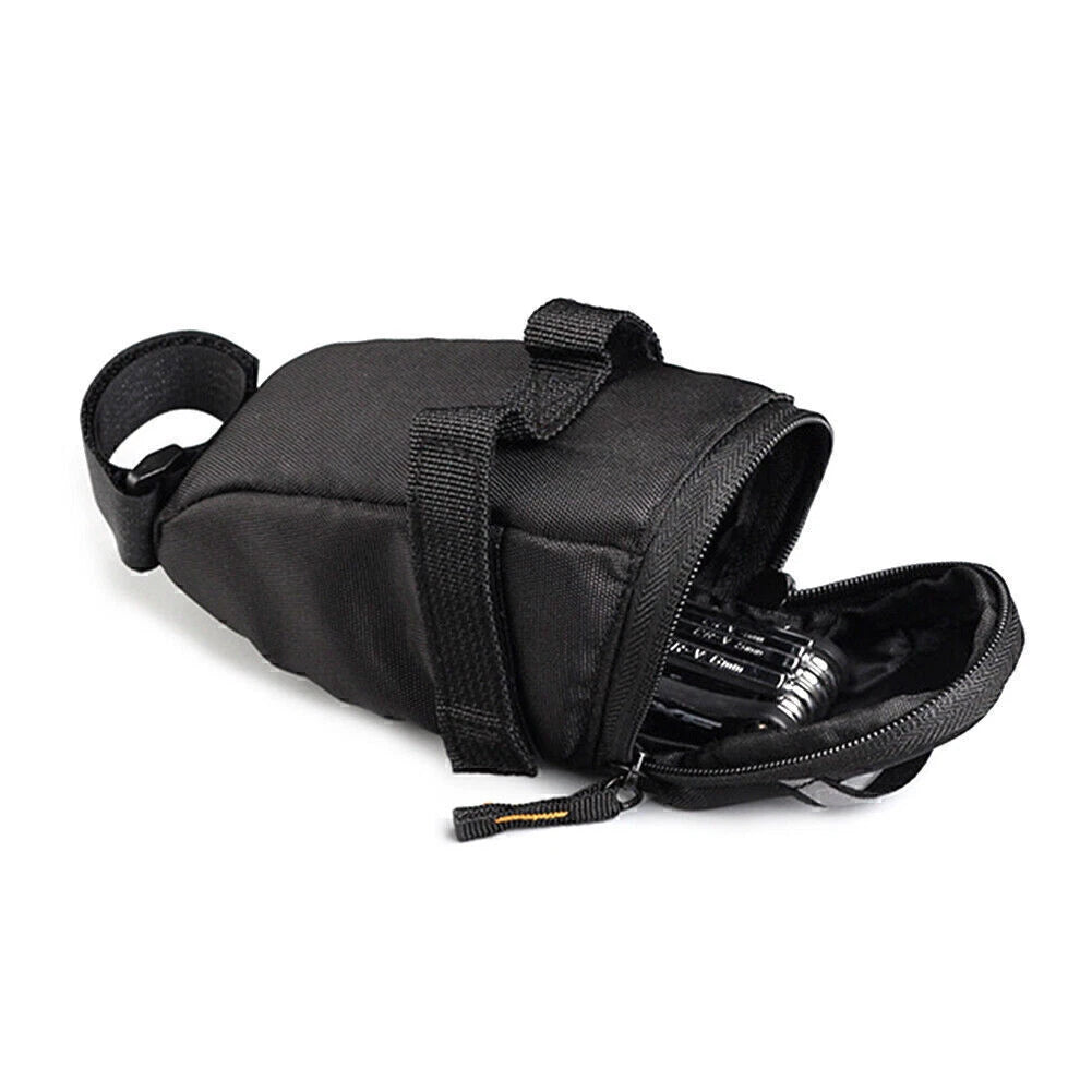 Mini Rear Seat Bag for Bicycle - Small Portable Saddle Tail Bag