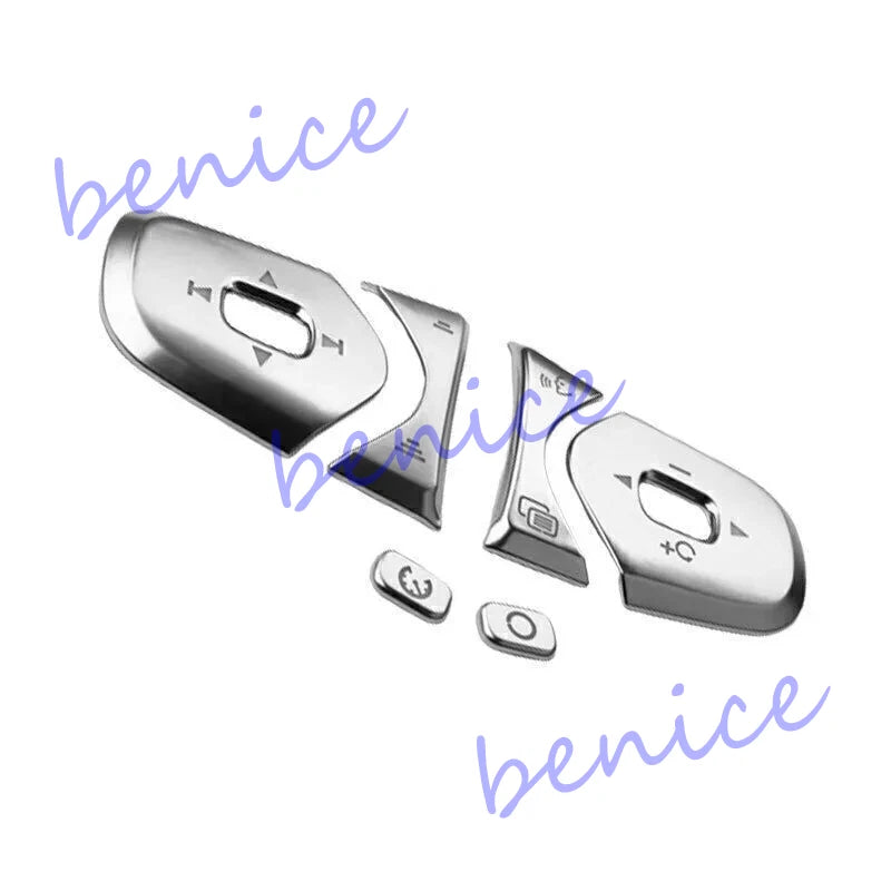 Alloy Steering Wheel Control Button Cover Trim for Volvo XC90 (2016–2024)