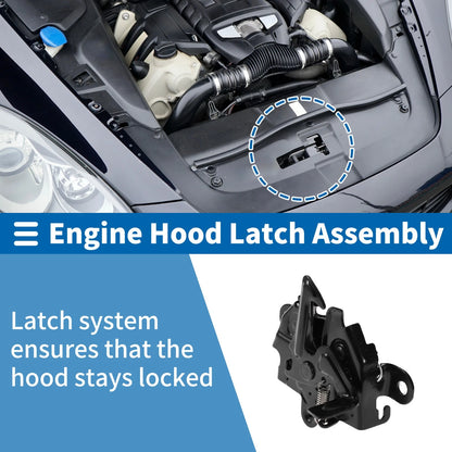 Hood latch assembly / 1 pc / for Toyota HiAce (2005–2019)