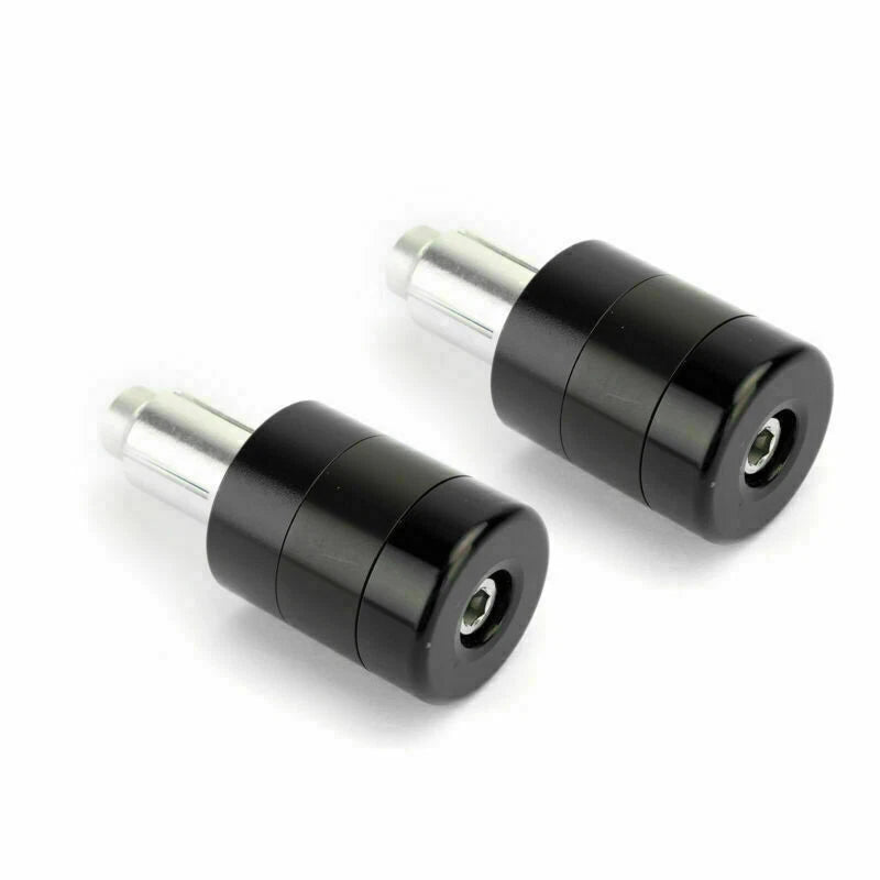 22mm Aluminum Black Motorcycle Handlebar Weights for F2