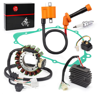 Stator & Relay Ignition Coil Rectifier for Yamaha Grizzly 600 (1998–2007)