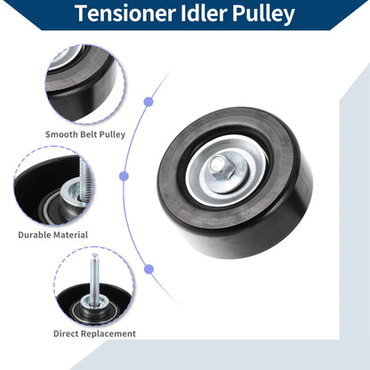 Drive Belt Idler Pulley for Mazda CX-7, Mazda 5 (2007-2012) - 1 Pc