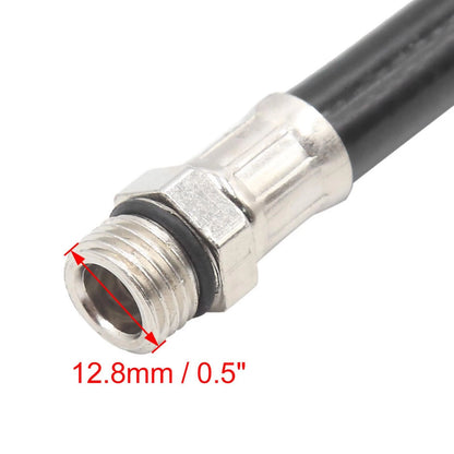 Flexible Clip On Air Tyre Chuck Inflator Hose for Car Motorcycle