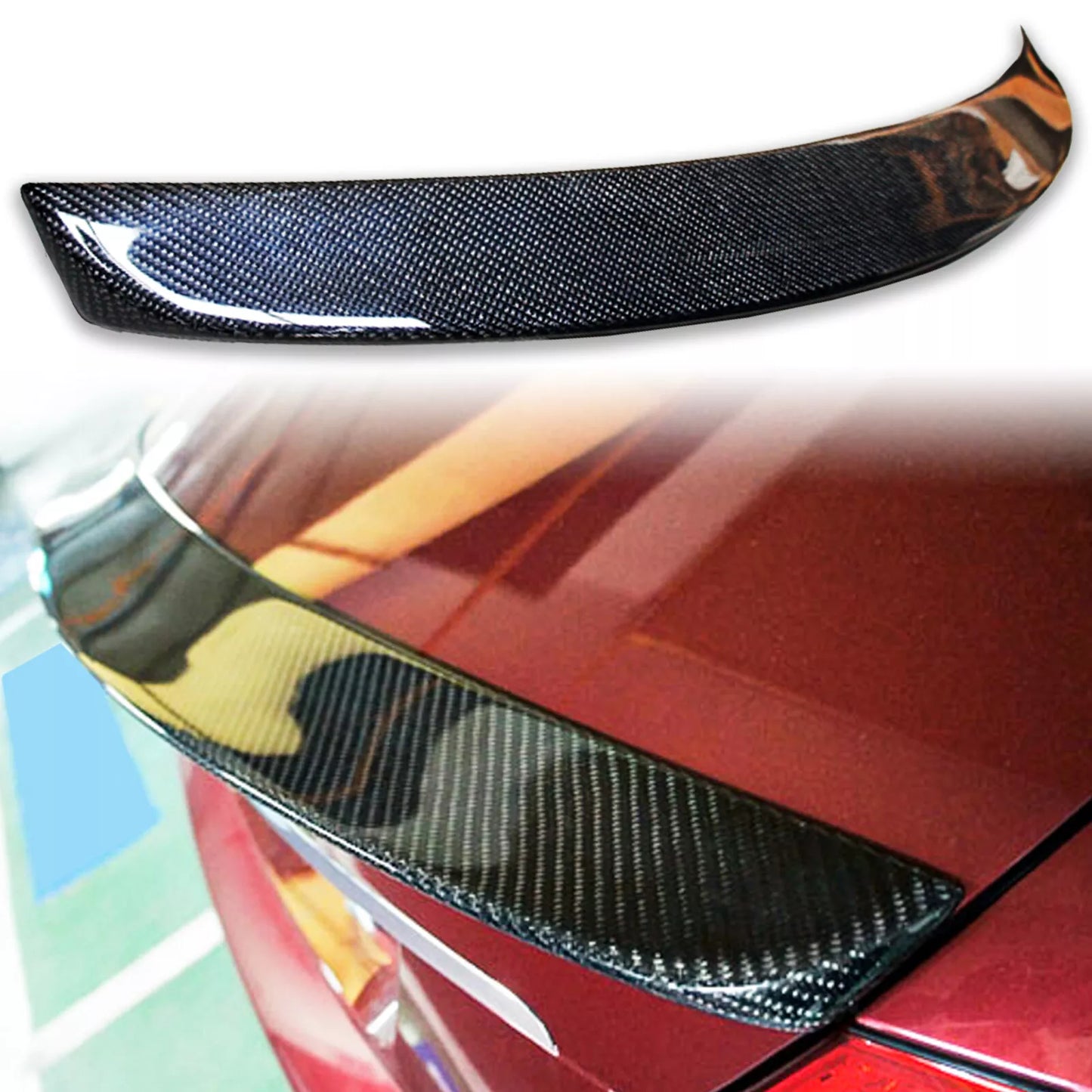 Boot Spoiler for Mercedes Benz CLS Class W219 C219 (2005-2010)