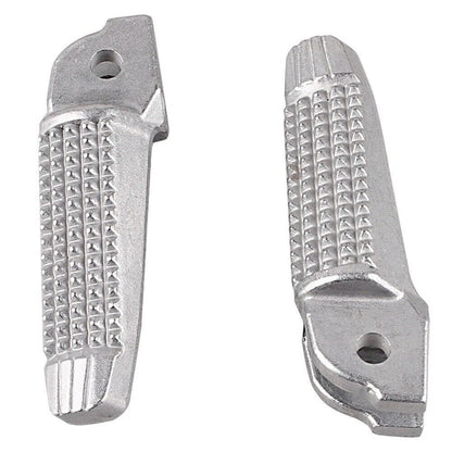 Front Silver Footrests Pegs for BMW K1300S K1300R F800R (2005-2013)