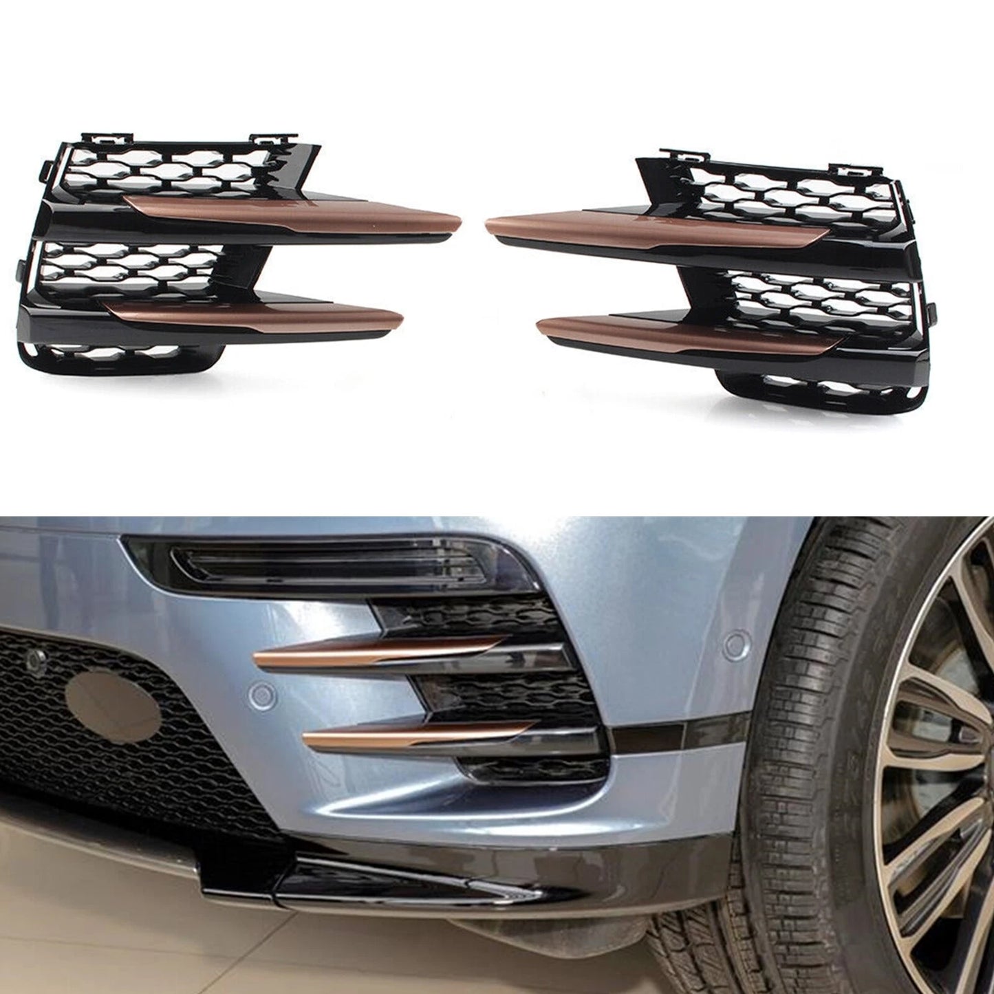 Fog Light Trim for Range Rover Velar (2017-2024)