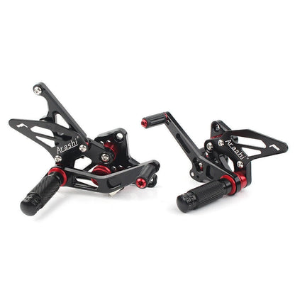 CNC Rearset Footpeg Rest Pedals for Suzuki GSXR 1300 Hayabusa (1999-2018)