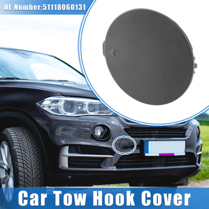 Front Right Tow Hook Cover for BMW X5 (2016-2018) Gray