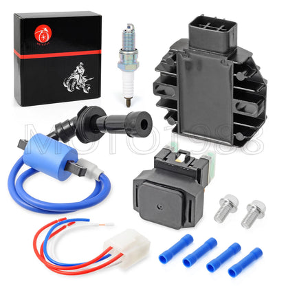 Ignition Coil Rectifier Starter Relay for Yamaha Raptor 660R (2001-2005)