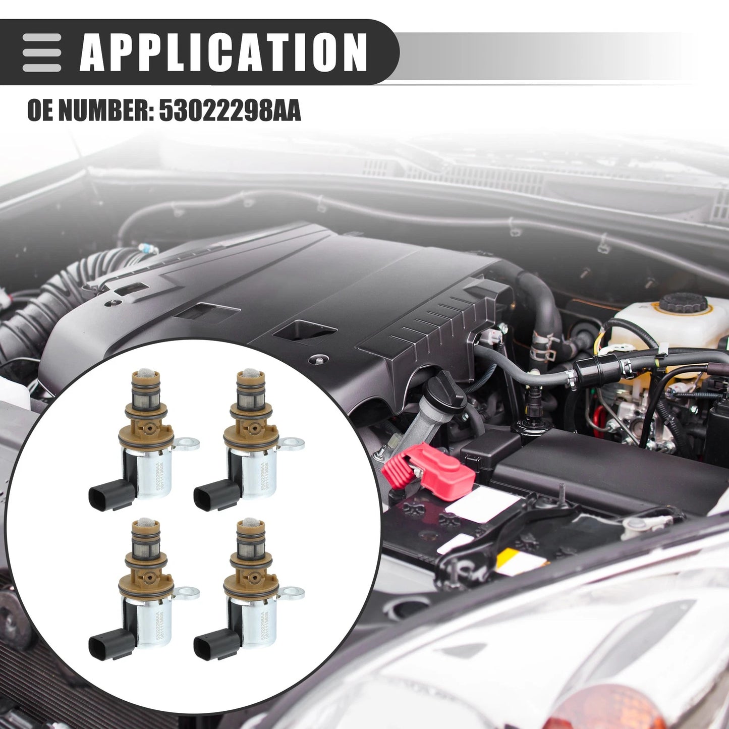 4pcs Multiple Displacement Solenoid for Dodge Ram