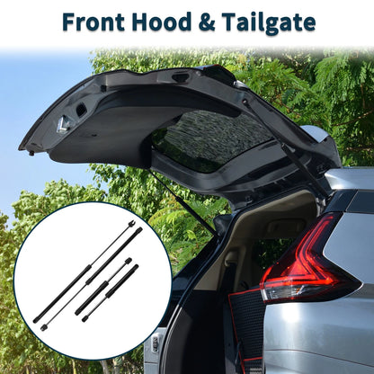 Front Hood & Tailgate Lift Supports Struts Set for Dodge Intrepid (1998-2004)