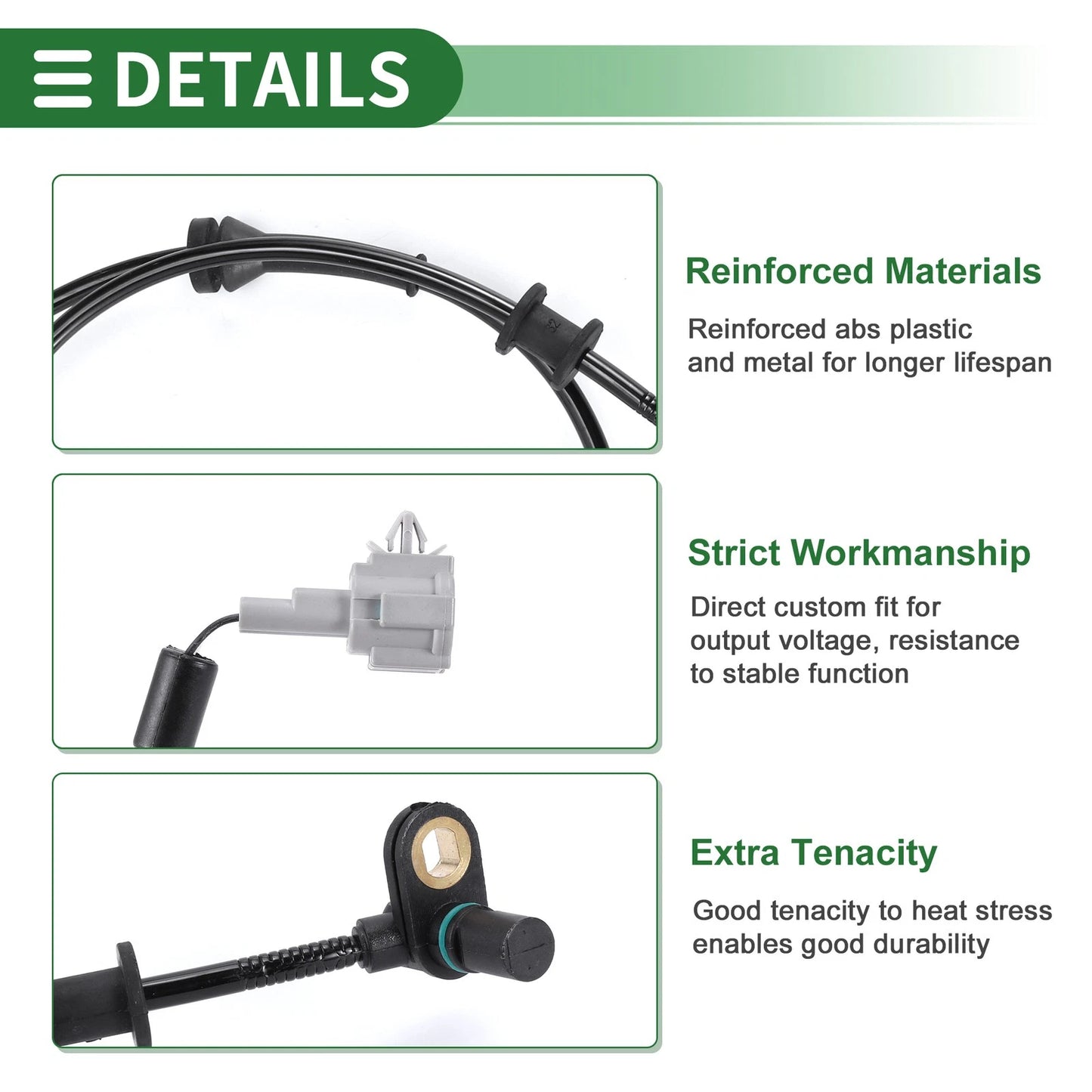 ABS Wheel Speed Sensor for Infiniti QX56 Front