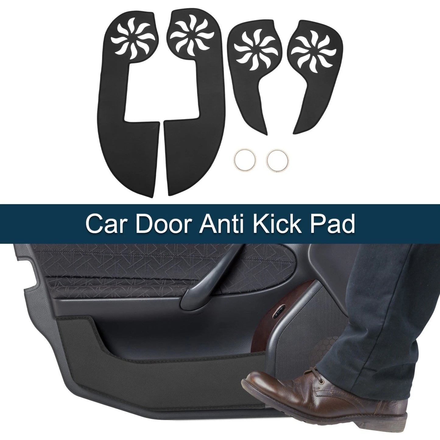 Car Door Anti Kick Pad Sticker Protector for Jeep Compass (2011-2016)