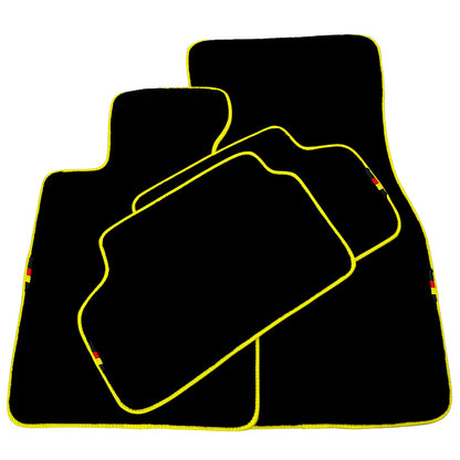 Black Floor Mats for BMW 7 Series E32 (1986-1994) - AutoWin Brand 2 x Mats