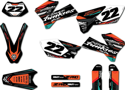 Wild Style Decal Stickers for KTM EXC (2005-2007)
