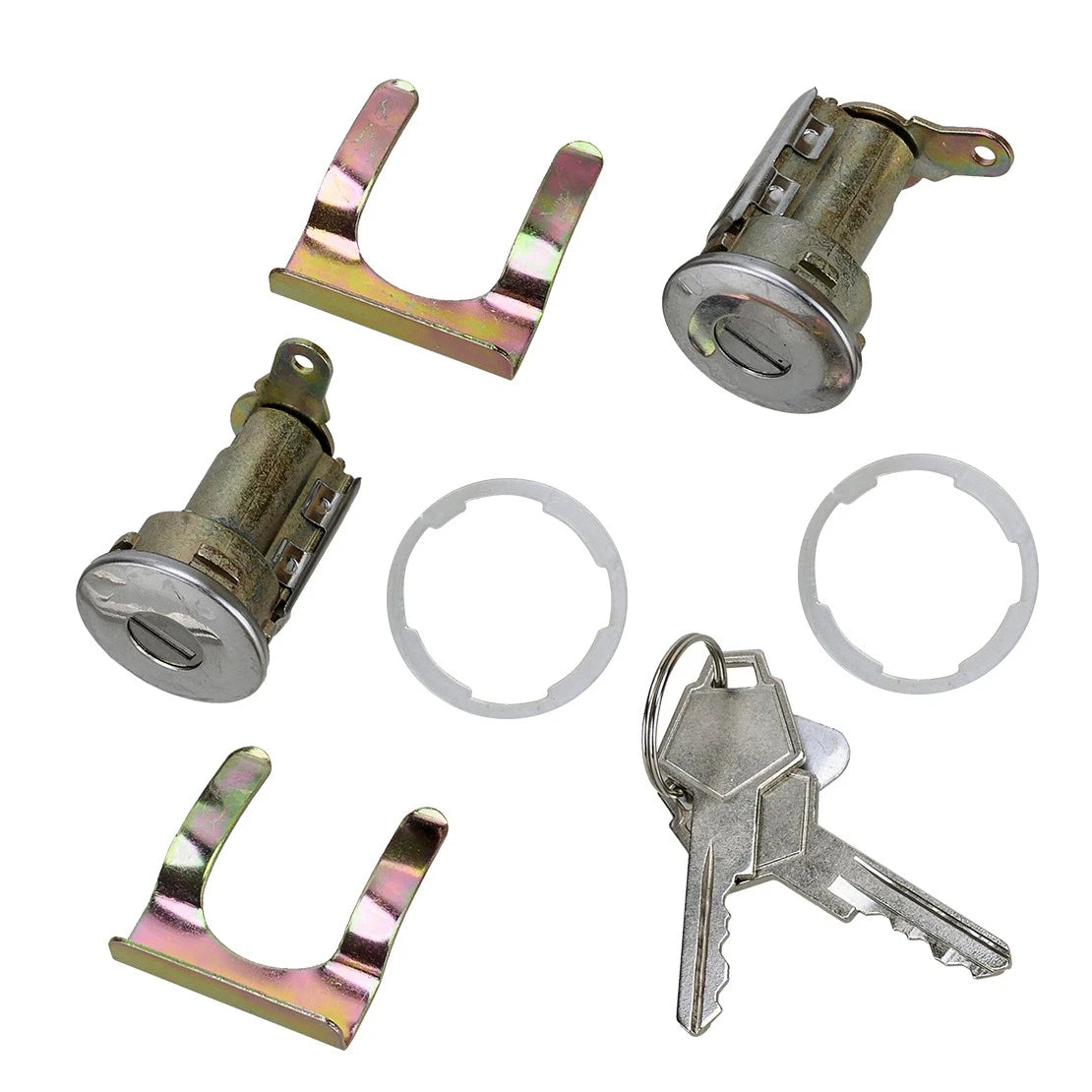 Door Lock Cylinder Kit for Dodge D100 D250 D350 W150 W350 (1972-1993)