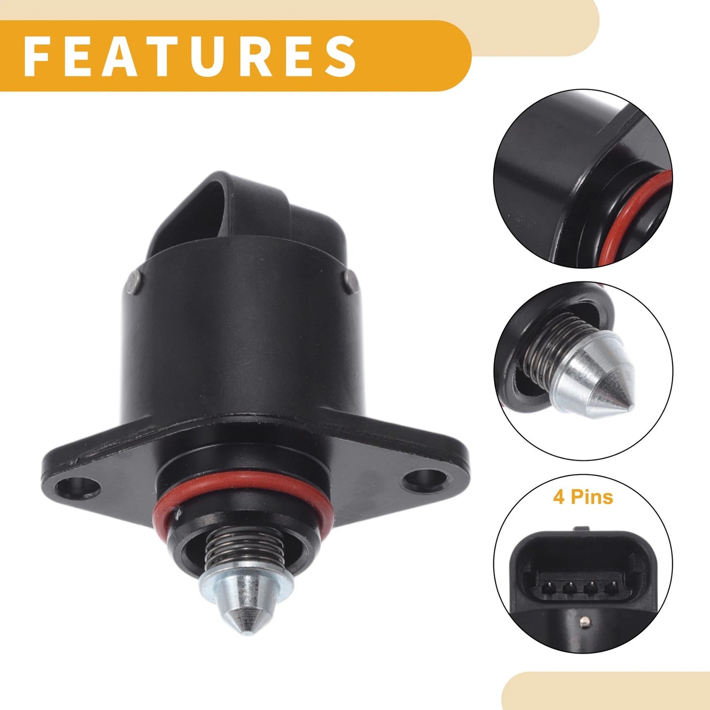 Idle Air Control Valve 1.6L for Chevrolet Aveo (2004-2006)