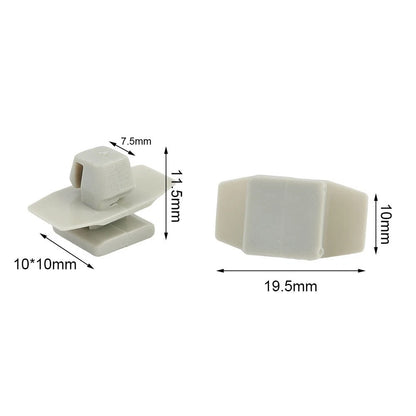 20x Wheel Arch Flare Moulding Trim Fastener Clip Plastic Clamp for Honda