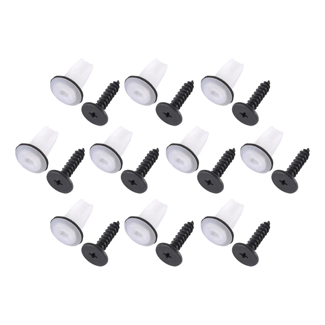 10 x Wheel Arch Fender Lining Screw Grommet Clips for Honda