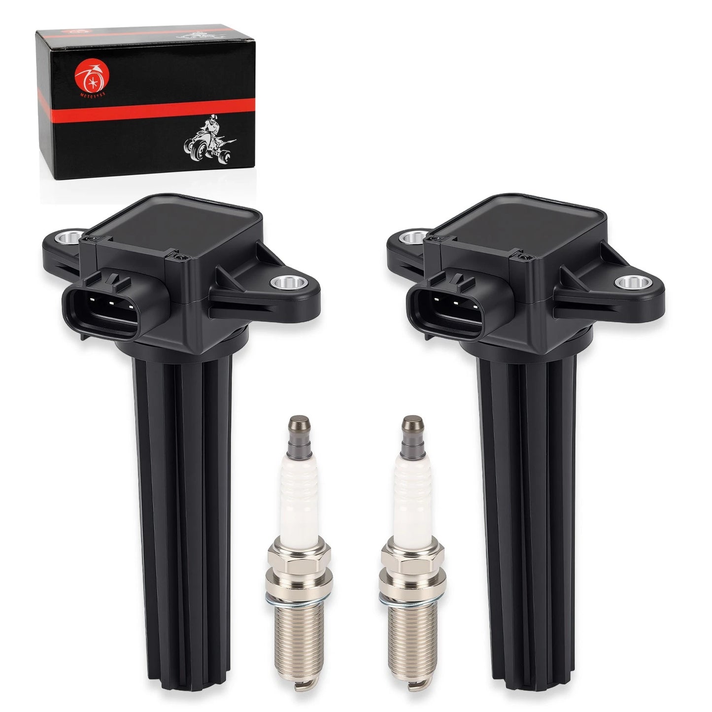 2 x Ignition Coil for Yamaha F200X, F200C ETX, F200 XA (2008–2017)