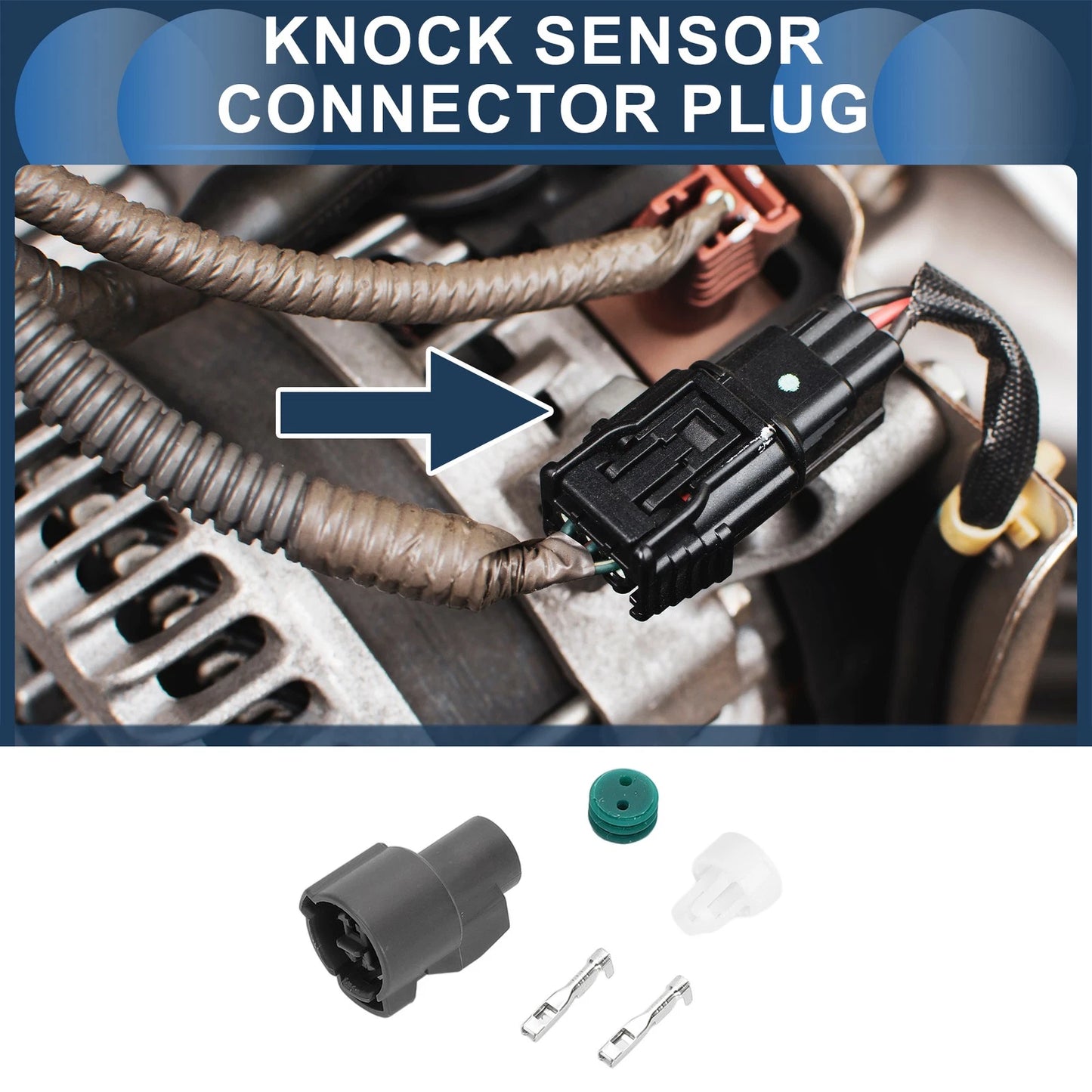 Oil Pressure Sensor Connector Plug for Honda Accord (2003-2007)