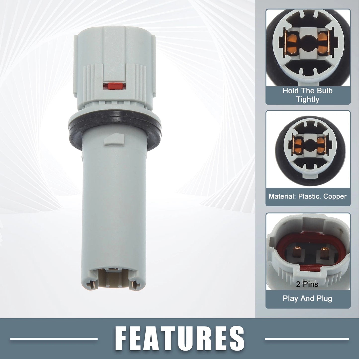 High Mount 3rd Brake Light Socket for Kia Forte Koup (2010-2013)
