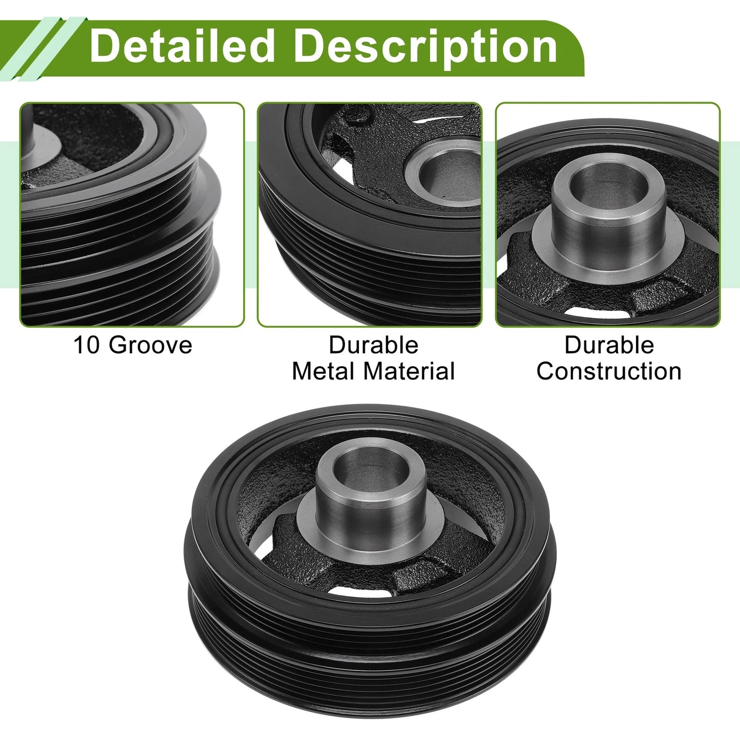 Harmonic Balancer Crankshaft Pulley for Ford Explorer (2002-2010)
