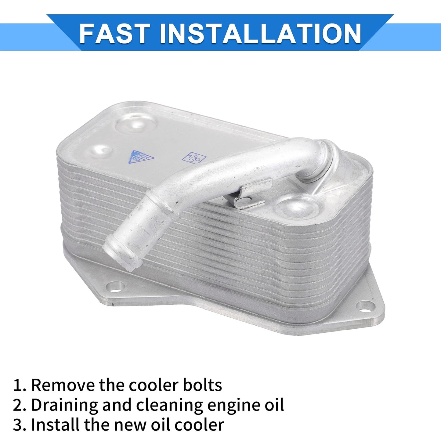 Engine Oil Cooler with Seals for BMW X3 (2011-2017)