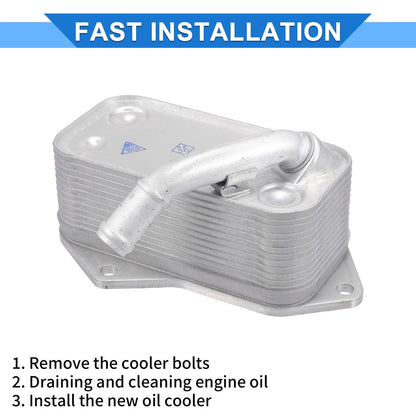 Engine Oil Cooler with Seals for BMW X3 (2011-2017)