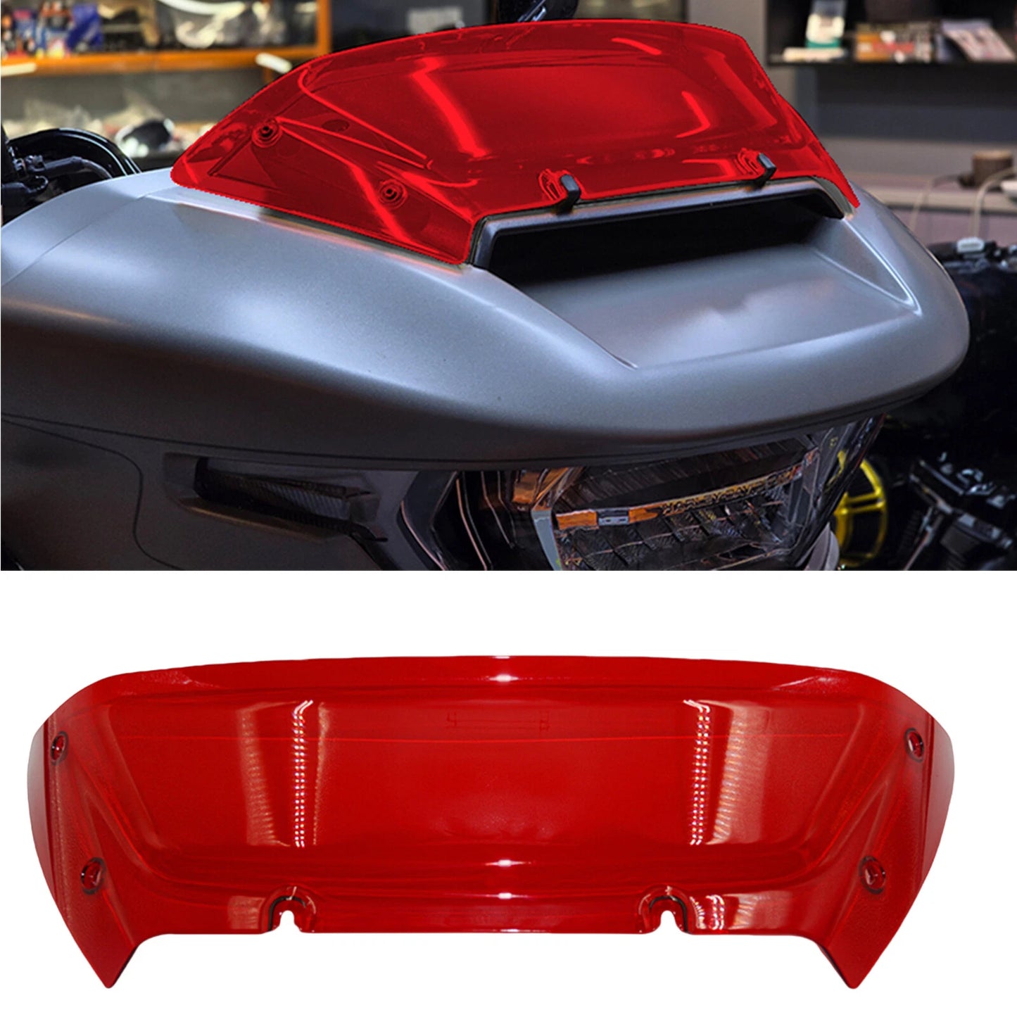 4.5" Windshield Guard Cover for Harley Davidson CVO (2023-2024)