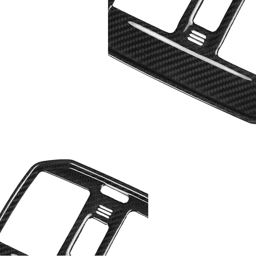 Carbon Fiber Inner Rear Row Air Vent Outlet Trim for Porsche Macan (2015-2020)