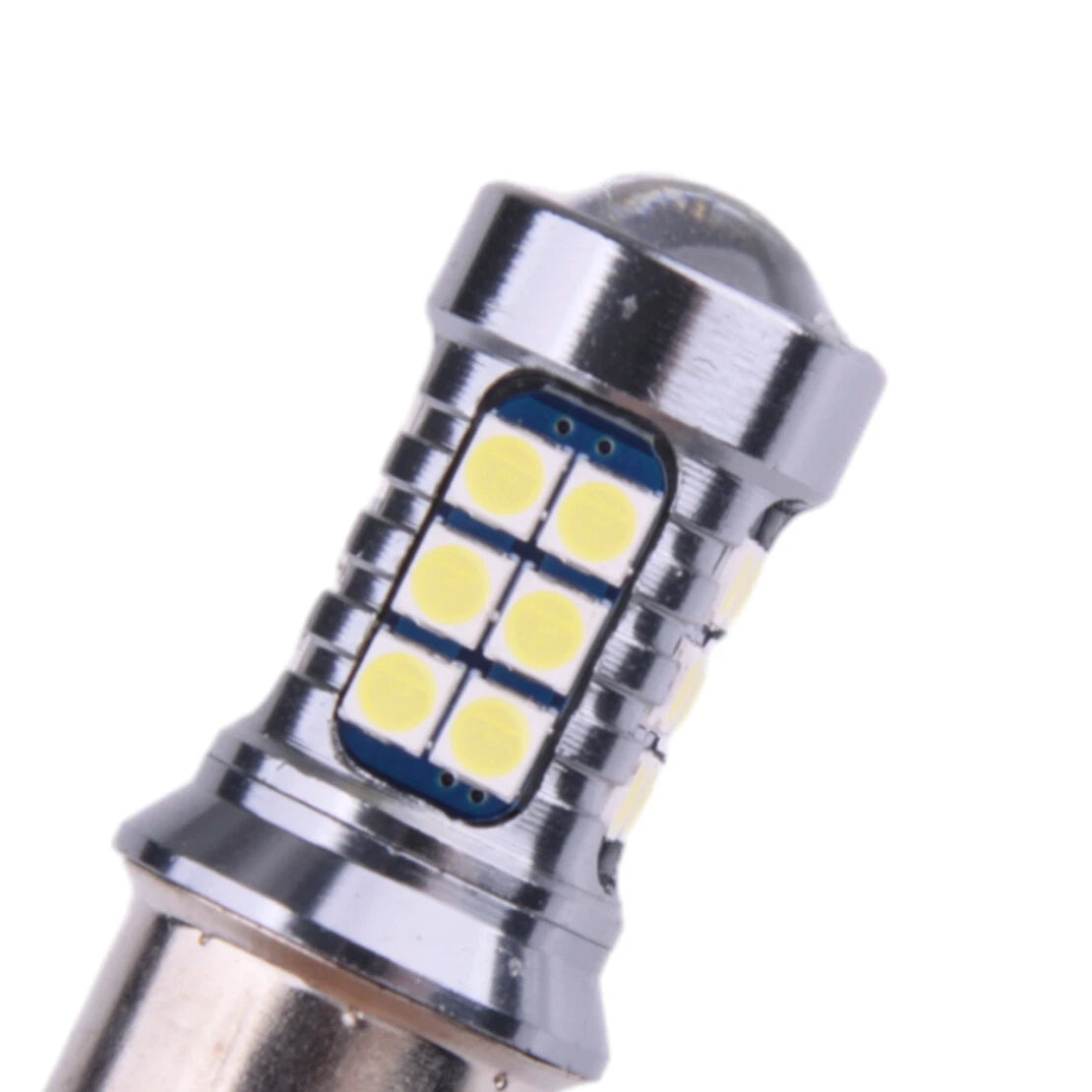 BA20D 27SMD LED Motorcycle Headlight Bulbs for Car Light Hi/Lo Beam