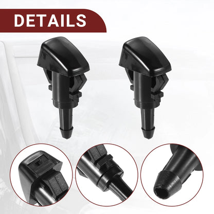1 Set Windshield Washer Nozzle for GMC Envoy Hose & Connectors