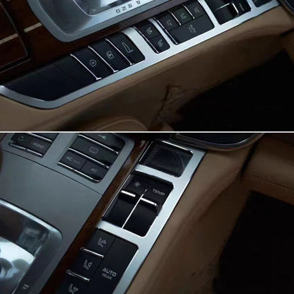 Aluminium Console Gear Shift Panel Cover for Porsche Panamera (2010–2016)