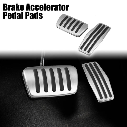 2 x Brake Gas Accelerator Pedal Covers for Cadillac Buick