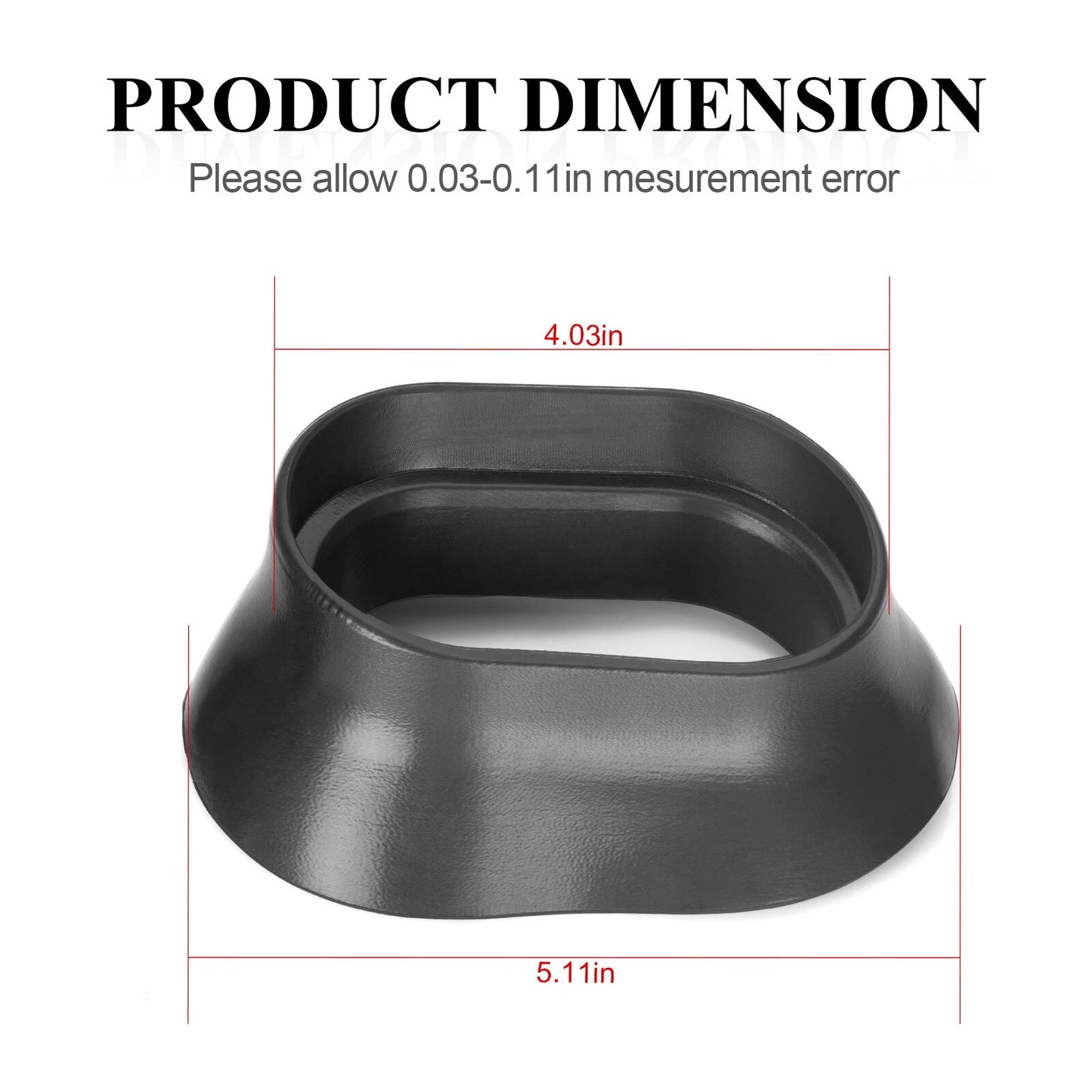 Ram Air Intake Dust Rubber Boots for Suzuki GSX-R650 GSX-R750 (2004-2005)