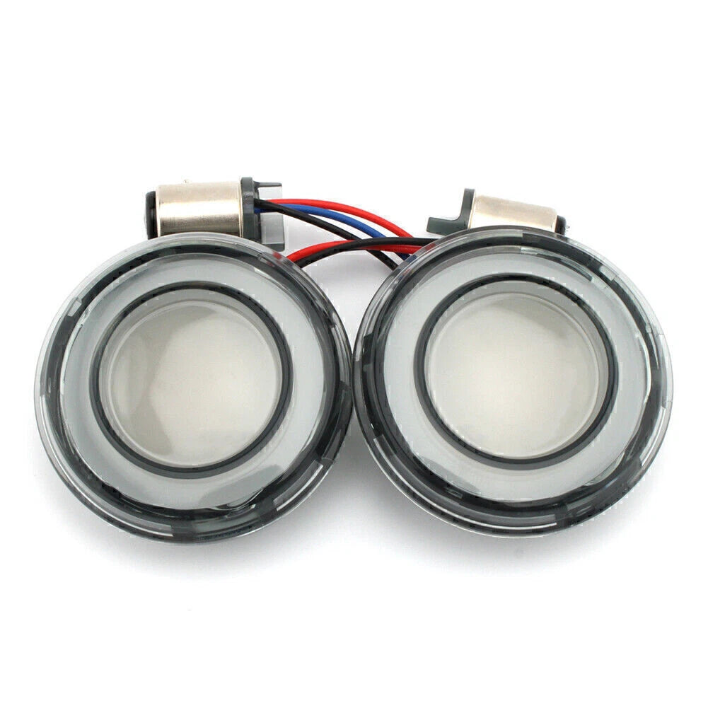 LED Turn Signal for Harley Road Glide with Smoke Lens (Fits Various Years)