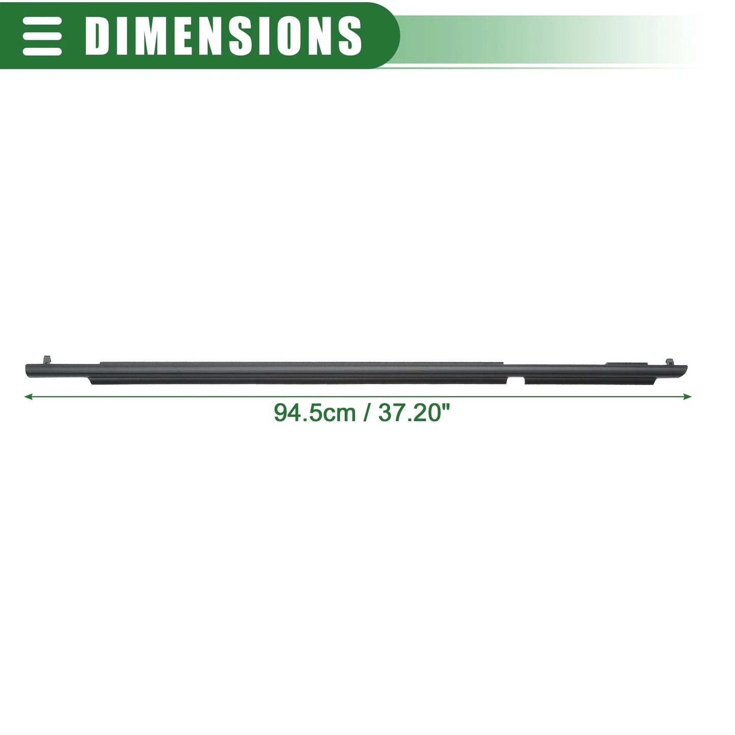 Rear Right Door Window Belt Weatherstrip for Toyota 4Runner (2010-2023)