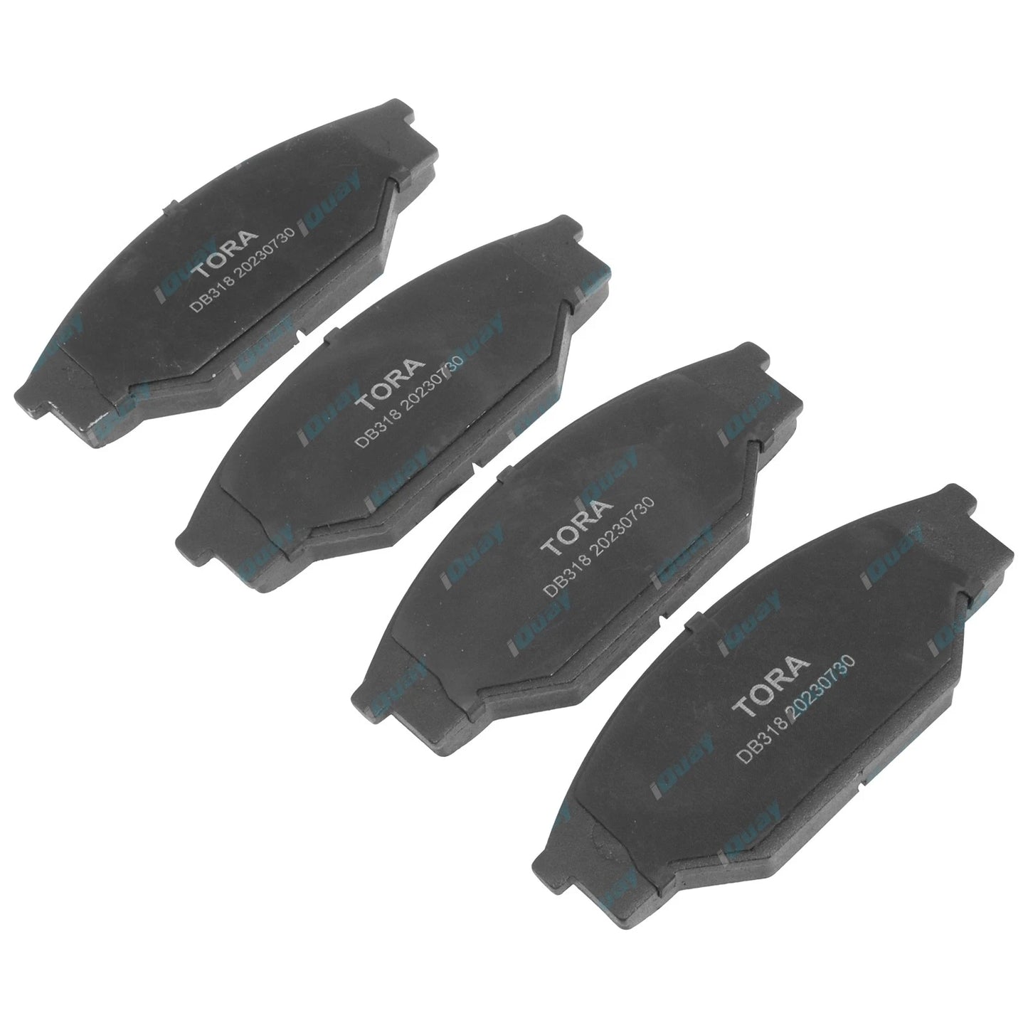 Front Disc Brake Pad Set for Toyota Hiace Van YH50 YH51 YH53 YH63 YH73 (1982-1987)