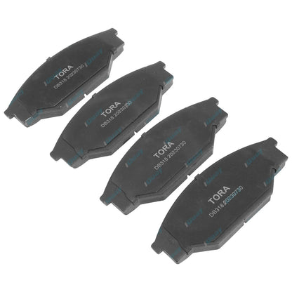 Front Disc Brake Pad Set for Toyota Hiace Van YH50 YH51 YH53 YH63 YH73 (1982-1987)